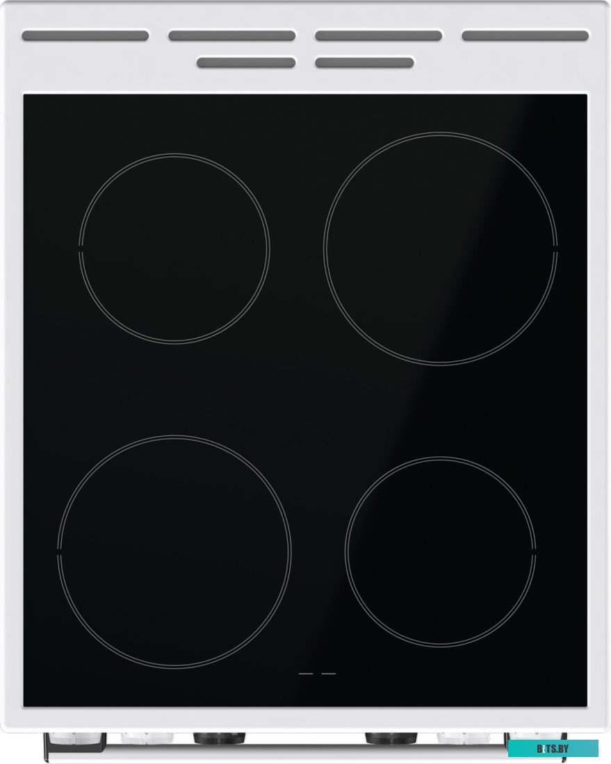 GEC5C42WG Электрическая плита Gorenje GEC5C42WG,  стеклокерамика,  без крышки,  белый