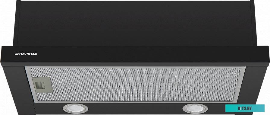 УТ000008534 Встраиваемая вытяжка MAUNFELD VS Light 50, управление кулисные переключатели, черный [ут000008534]