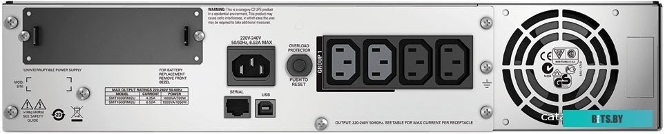 Источник бесперебойного питания APC Smart-UPS SMT1000RMI2UC