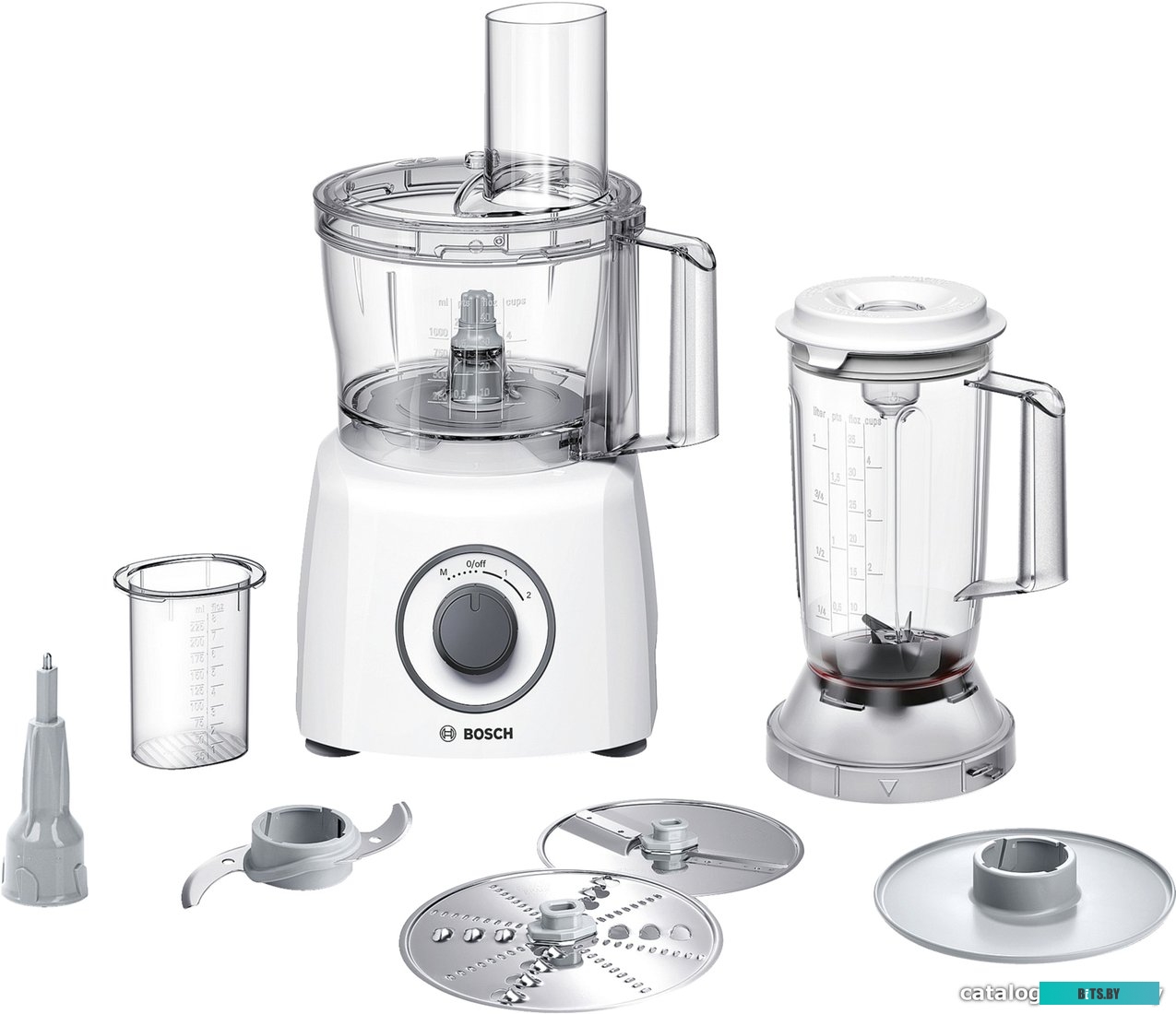 MCM3200W Кухонный комбайн Bosch MultiTalent 3 MCM3200W,  белый