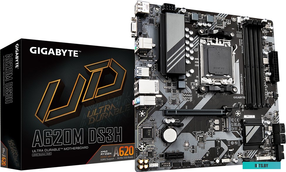 Материнская плата Gigabyte A620M DS3H (rev. 1.0)