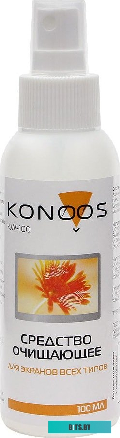 	Спрей "Konoos" [КW-100] для чистки экранов, 100 мл