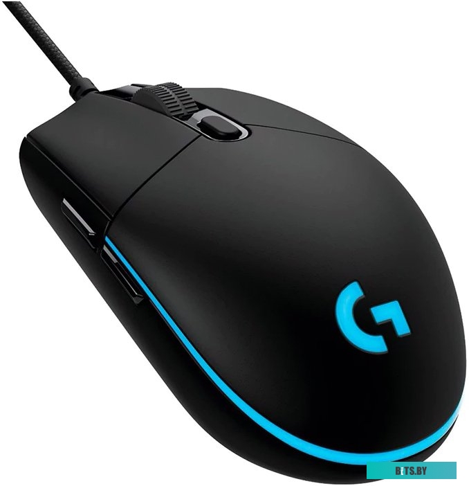 910-005445 Мышь Logitech G PRO Hero, игровая, оптическая, проводная, USB, черный [910-005445]