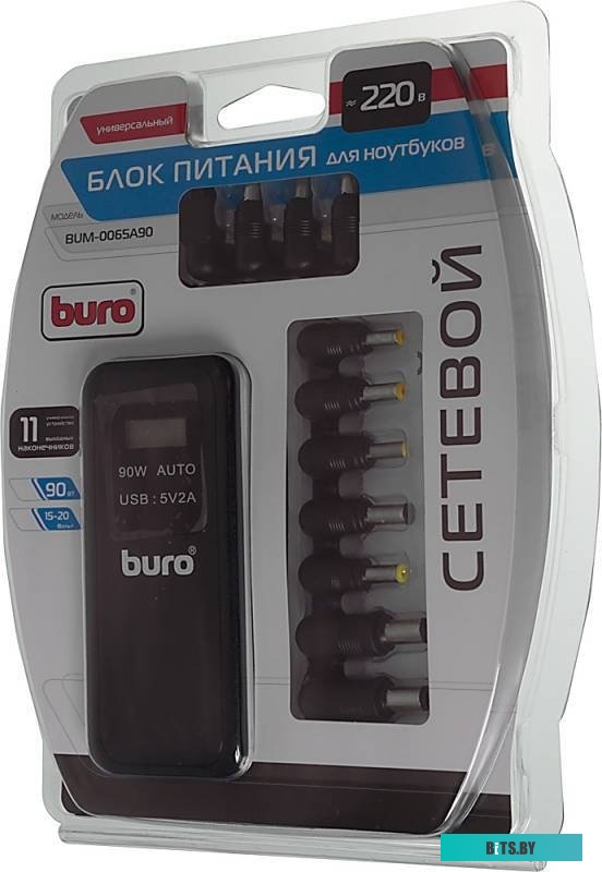 Сетевое зарядное Buro BUM-0065A90 <945342>