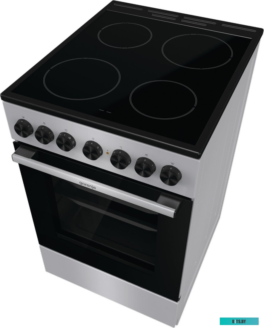 GEC5B41SG Электрическая плита Gorenje GEC5B41SG,  стеклокерамика,  без крышки,  серый