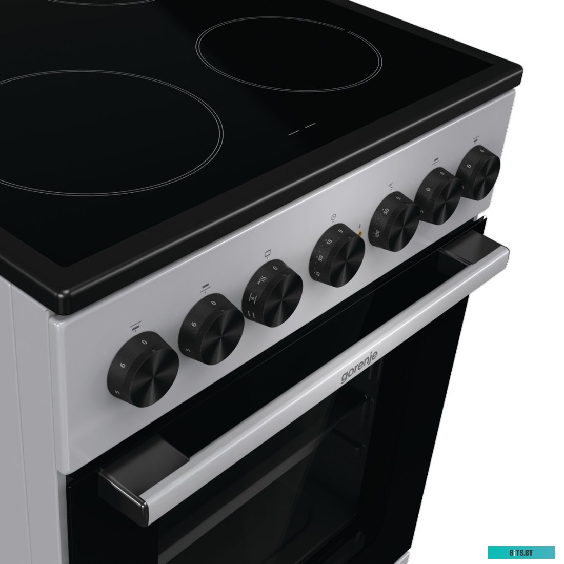 GEC5B41SG Электрическая плита Gorenje GEC5B41SG,  стеклокерамика,  без крышки,  серый