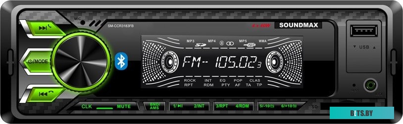 USB-магнитола Soundmax SM-CCR3183FB