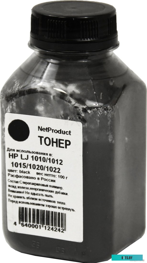 Тонер NetProduct для HP LJ 1010/1012/1015/1020/1022 100 г <20104082513>