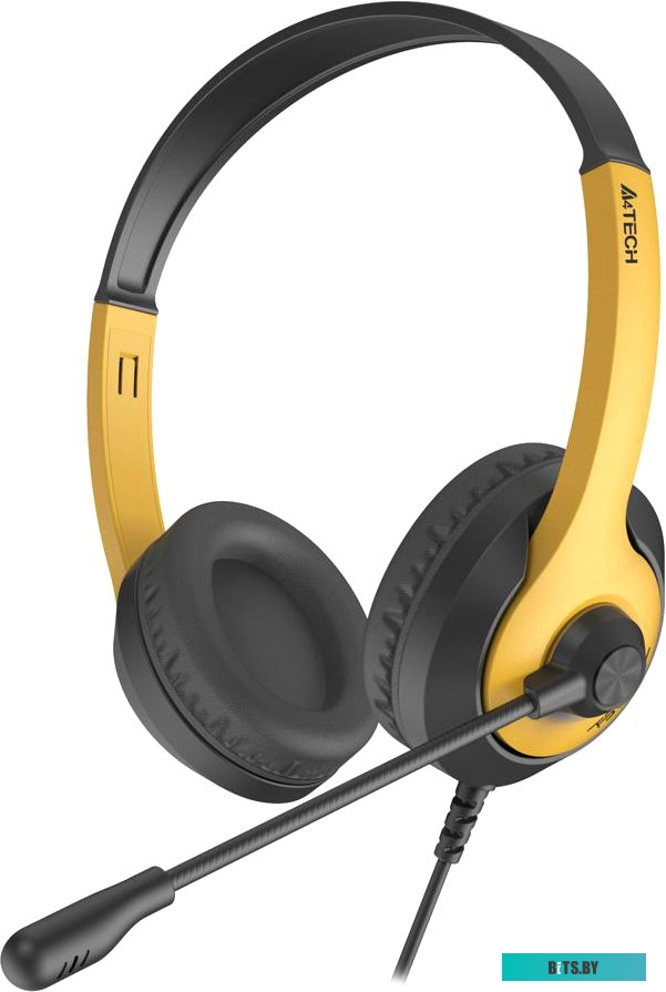 Наушники (Гарнитура) A4Tech Fstyler FH100U (черный)