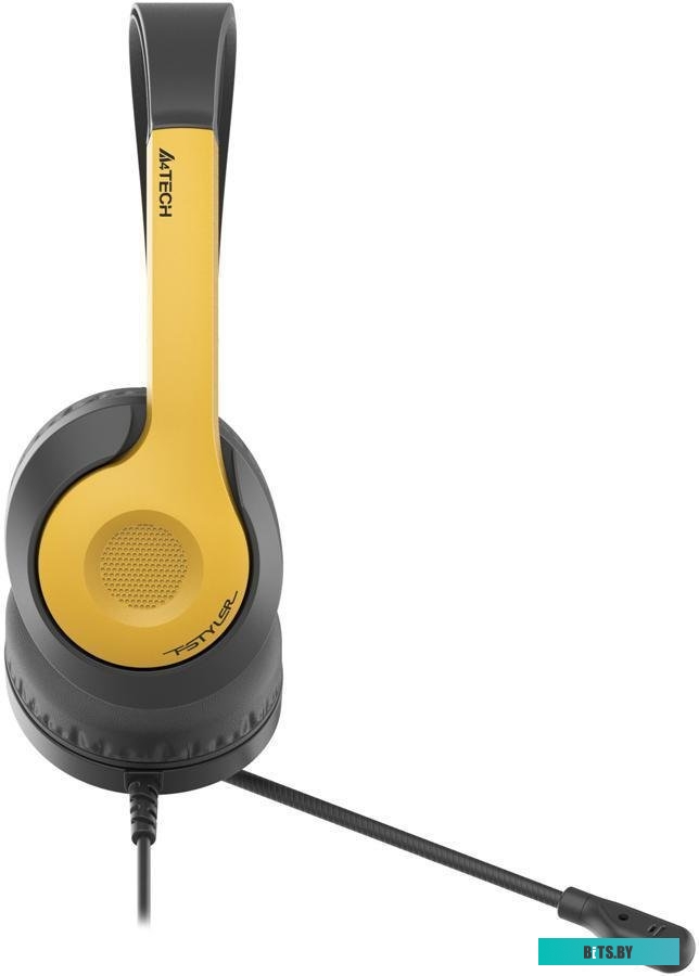 Наушники (Гарнитура) A4Tech Fstyler FH100U (черный)
