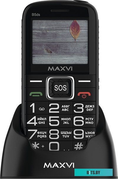 Мобильный телефон Maxvi B5ds (черный)