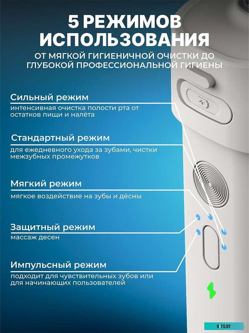 BIP-003 White Ирригатор MIRU BIP-003 White