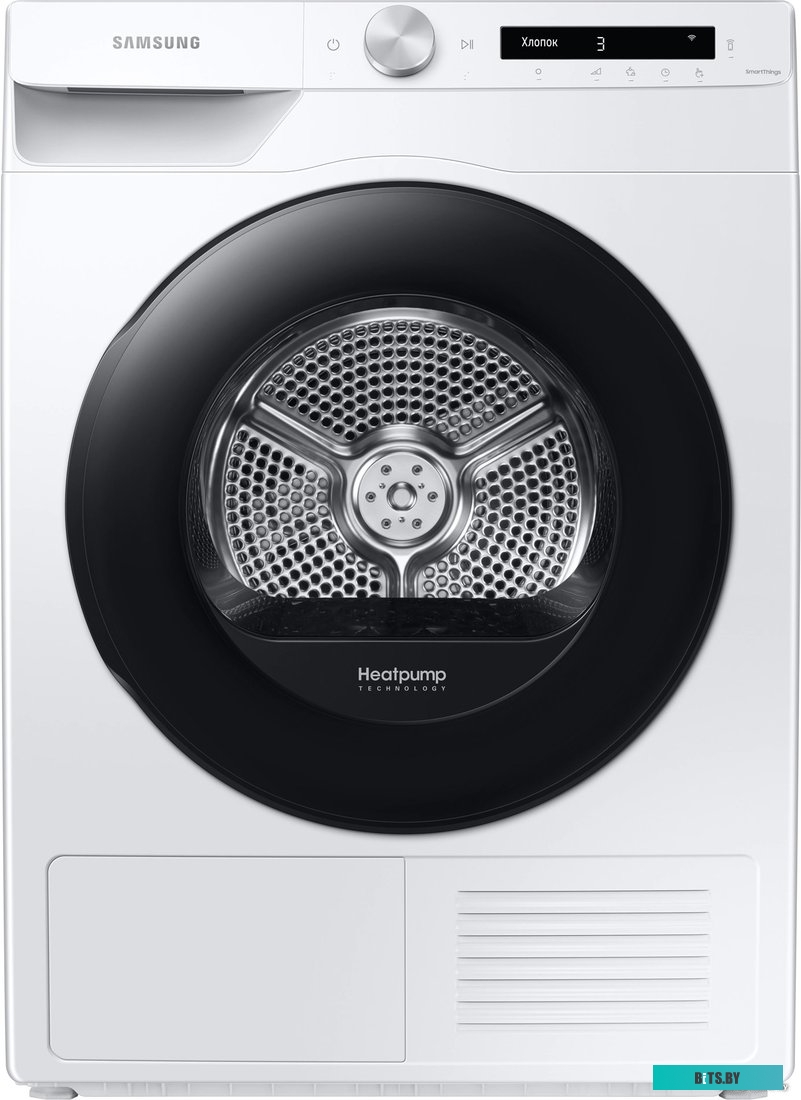 DV90T5240AW/LP Сушильная машина Samsung/ Сушильная машина с интеллектуальной панелью