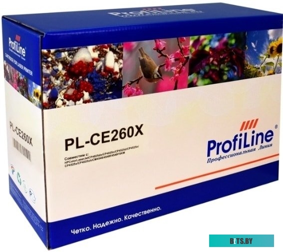 Картридж ProfiLine PL-CE260X-Bk (аналог HP 648A Black)