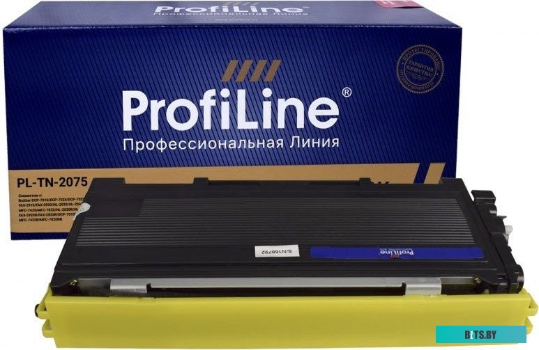 Картридж ProfiLine PL-TN-2075 для принтеров Brother  HL-2030/2040/2045/2050/2070/2075N/DCP-7010/7020/7025/FAX-2820/2920/MFC-7220/7225/7420/7820/7820N