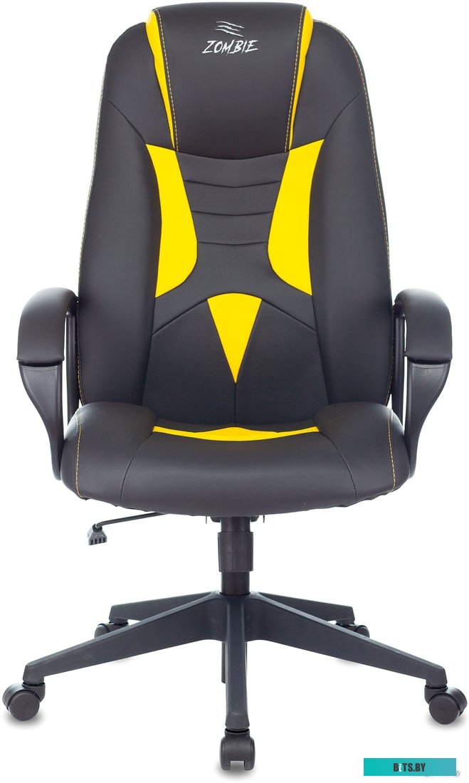 Кресло Бюрократ ZOMBIE 8 YELLOW (черный/желтый)