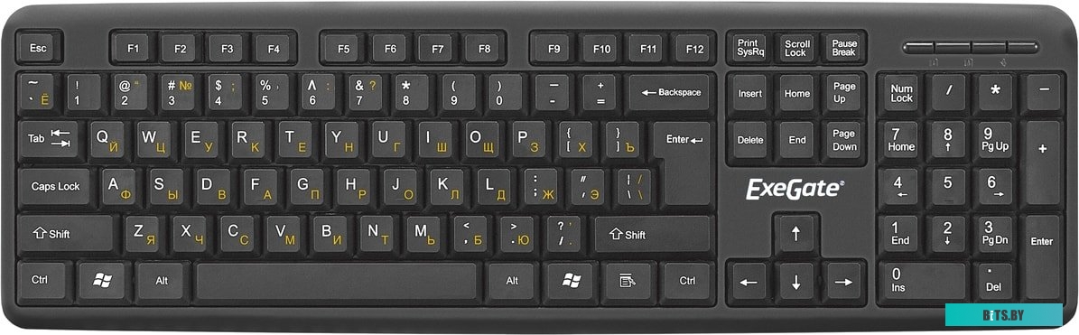 Комплект (клавиатура + мышь) Exegate Professional Standard Combo MK120 OEM EX287139RUS