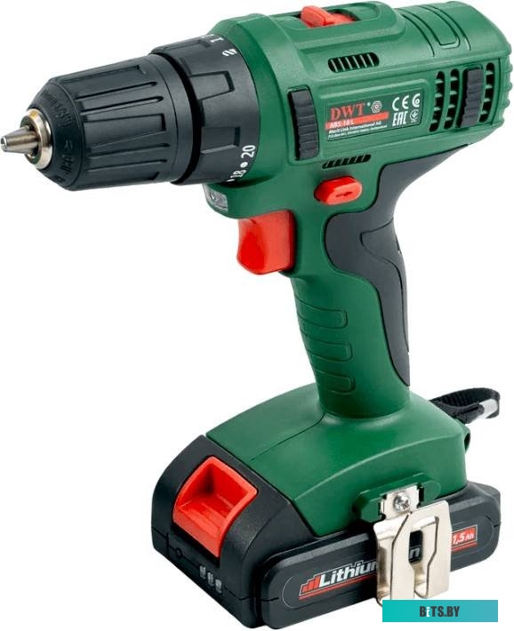 Дрель-шуруповерт DWT ABS-18 L-2 BMC (с 2-мя АКБ, кейс)