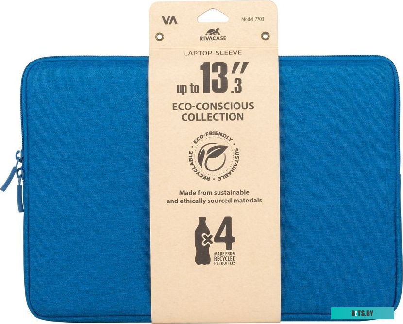 Чехол Rivacase 7703 (azure blue) ECO 13.3"