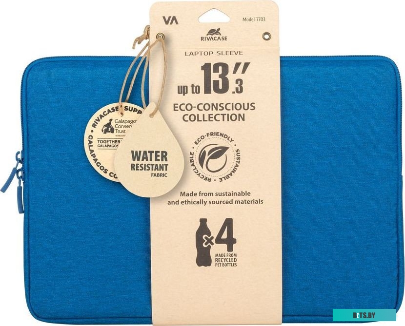 Чехол Rivacase 7703 (azure blue) ECO 13.3"