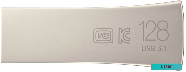 USB накопитель (Флешка) Samsung BAR Plus 128GB (серебристый) <MUF-128BE3/APC>