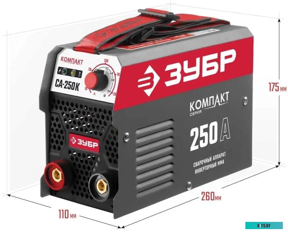 СА-250К Сварочный аппарат Зубр СА-250К,  инвертор