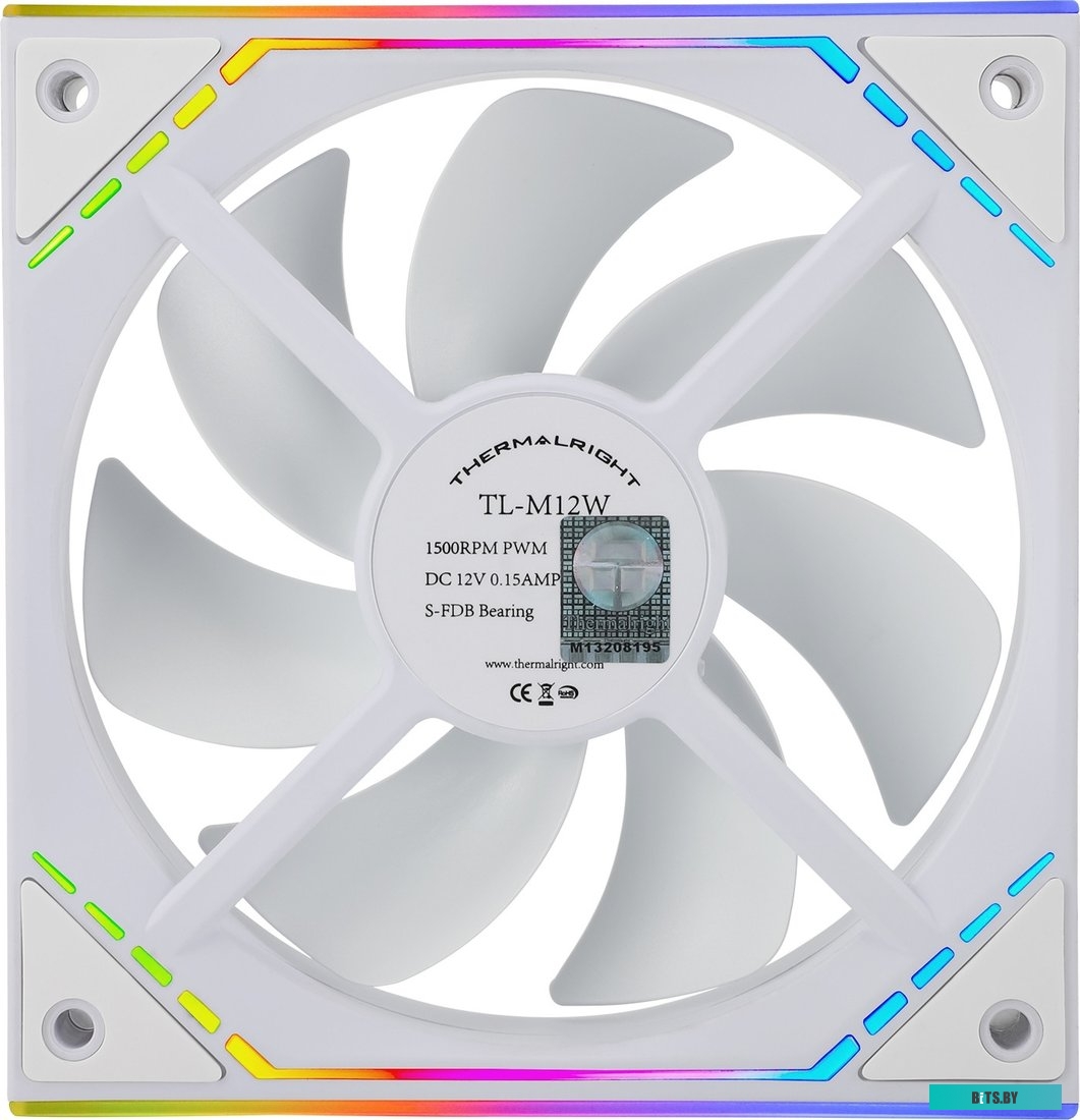 Вентилятор Thermalright TL-M12W, 120мм, Ret