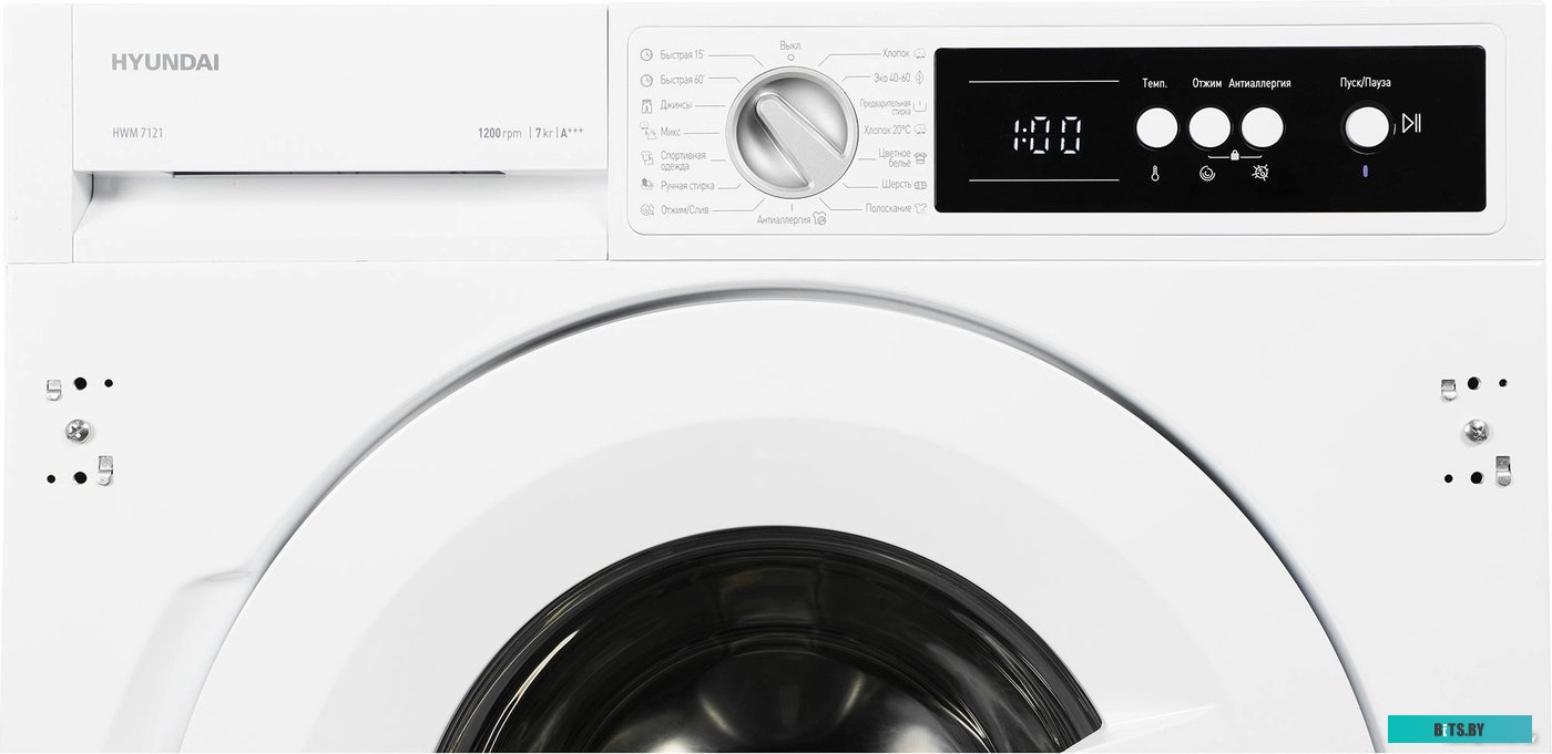 HWM 7121 Встраиваемая стиральная машина Hyundai HWM 7121