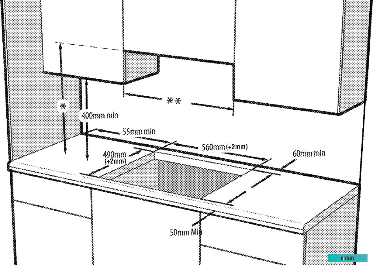 HII64400MT Индукционная варочная поверхность Beko HII64400MT черный