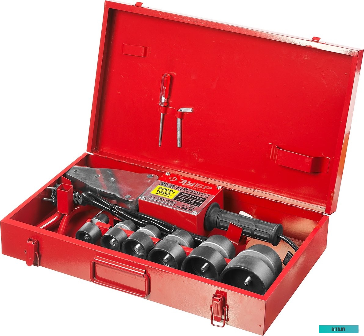 АСТ-2000 Сварочный аппарат для пластиковых труб Зубр АСТ-2000,  кейс