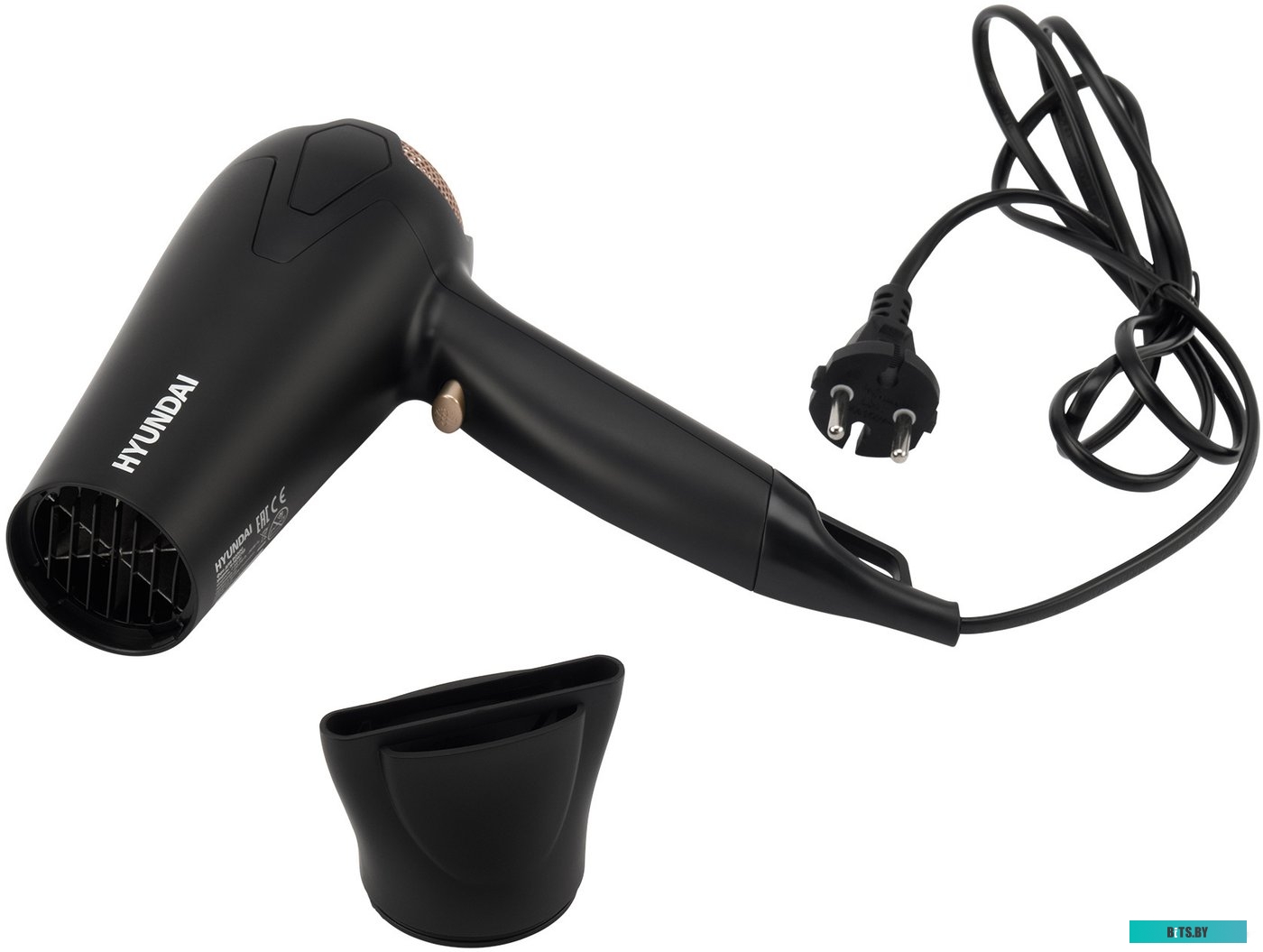 H-HDI0755 Фен Hyundai H-HDI0755 2000Вт черный матовый