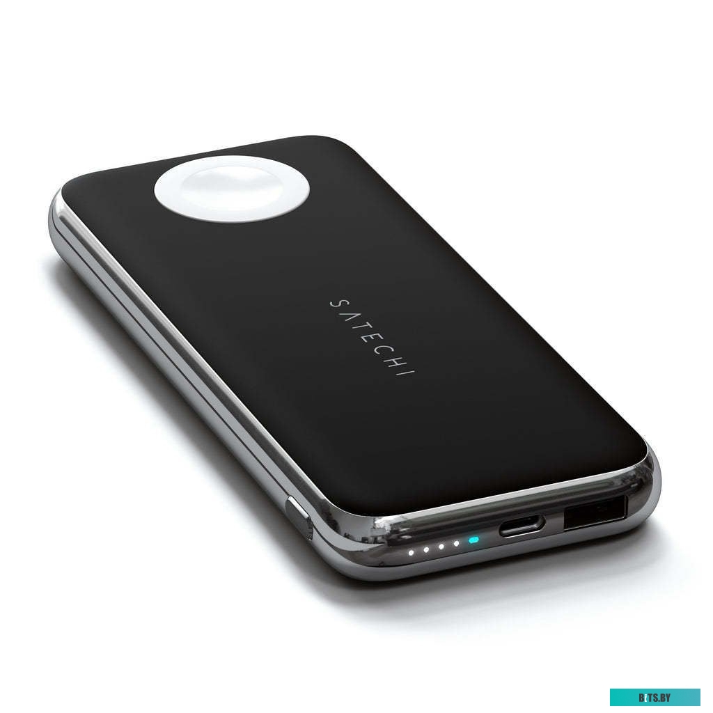 Внешний аккумулятор Satechi Quatro Wireless Power Bank, 10000 мАч, ST-UC10WPBM