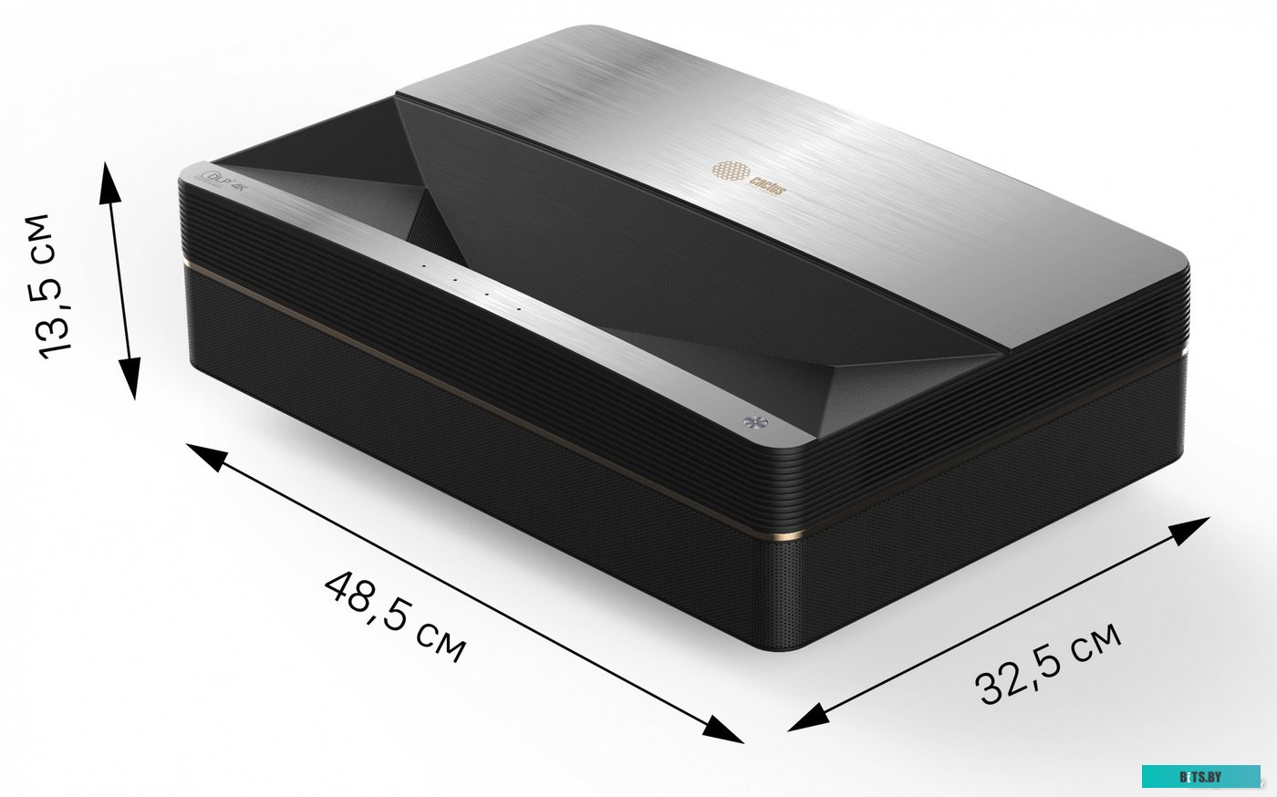 Проектор Cactus CS-U1.SG, серебристый, Wi-Fi