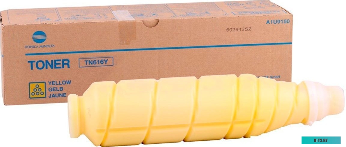 A1U9251 Тонер Konica-Minolta bizhub PRESS C70hc желтый TN-617Y A1U9251