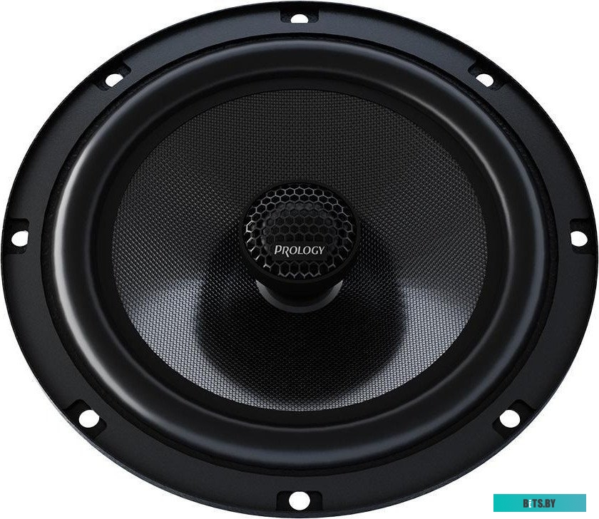 PRPS165 Колонки автомобильные Prology PS-165 180Вт 89дБ 4Ом 16см (6.5дюйм) (ком.:2кол.) коаксиальные двухполосные