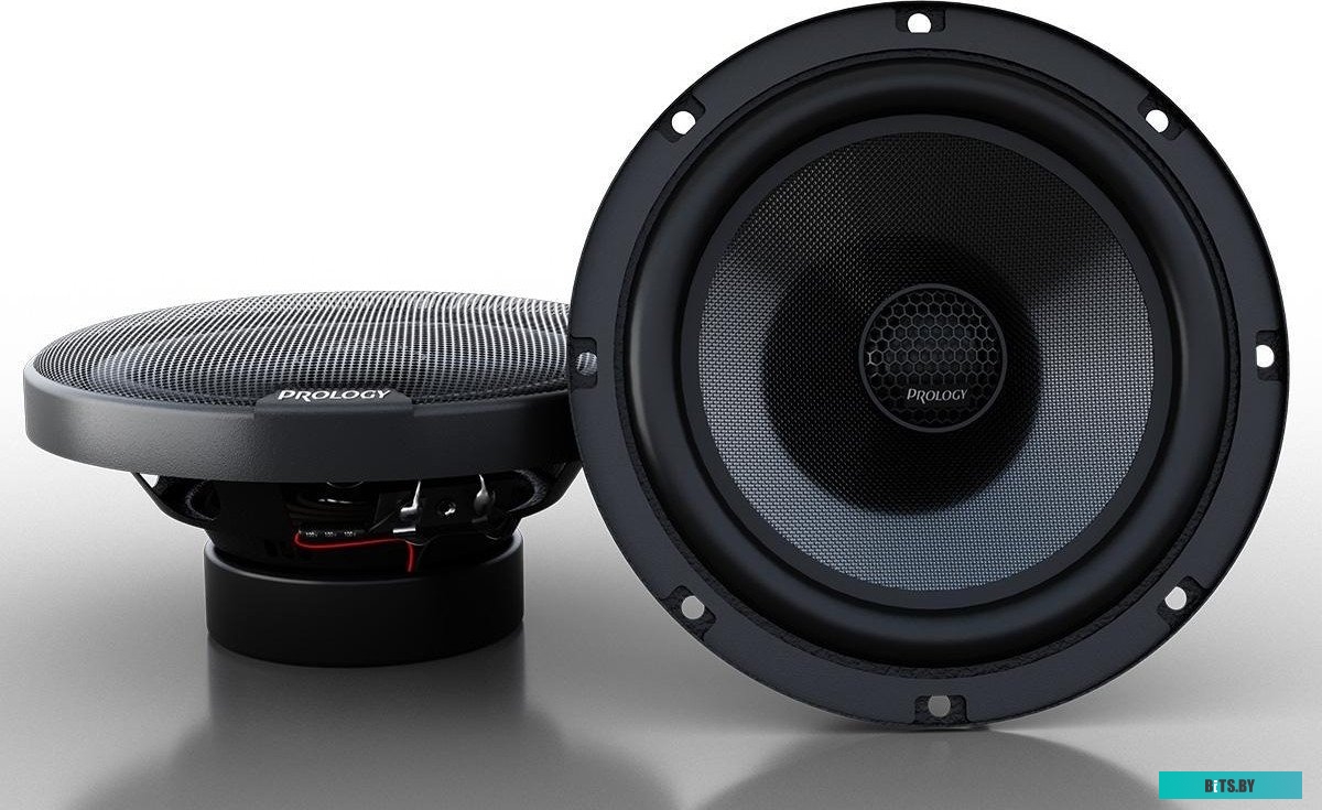 PRPS165 Колонки автомобильные Prology PS-165 180Вт 89дБ 4Ом 16см (6.5дюйм) (ком.:2кол.) коаксиальные двухполосные