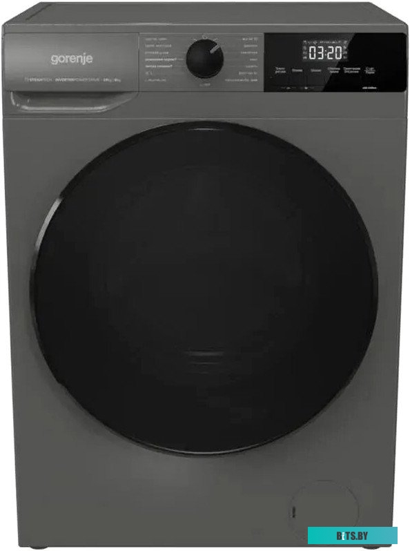 W2D2A164ADSS/C Стиральная машина/ Стирально-сушильная машина, 85x60x59, загрузка фронтальная, 10кг, сушка 6 кг, до 1400 об/мин при отжиме, 15 программ