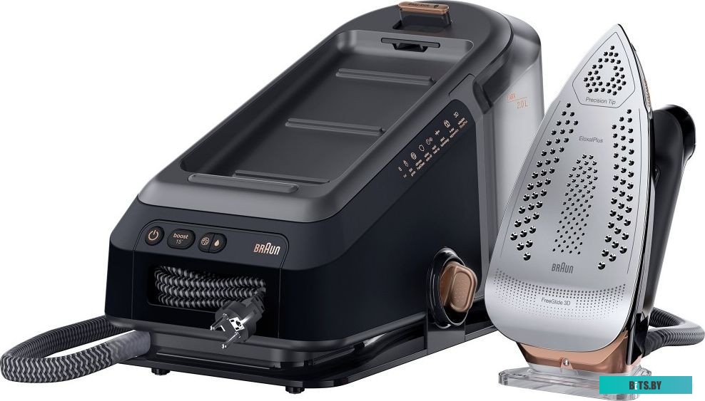 0128803002 Парогенератор Braun IS3157BL 2400Вт синий/белый