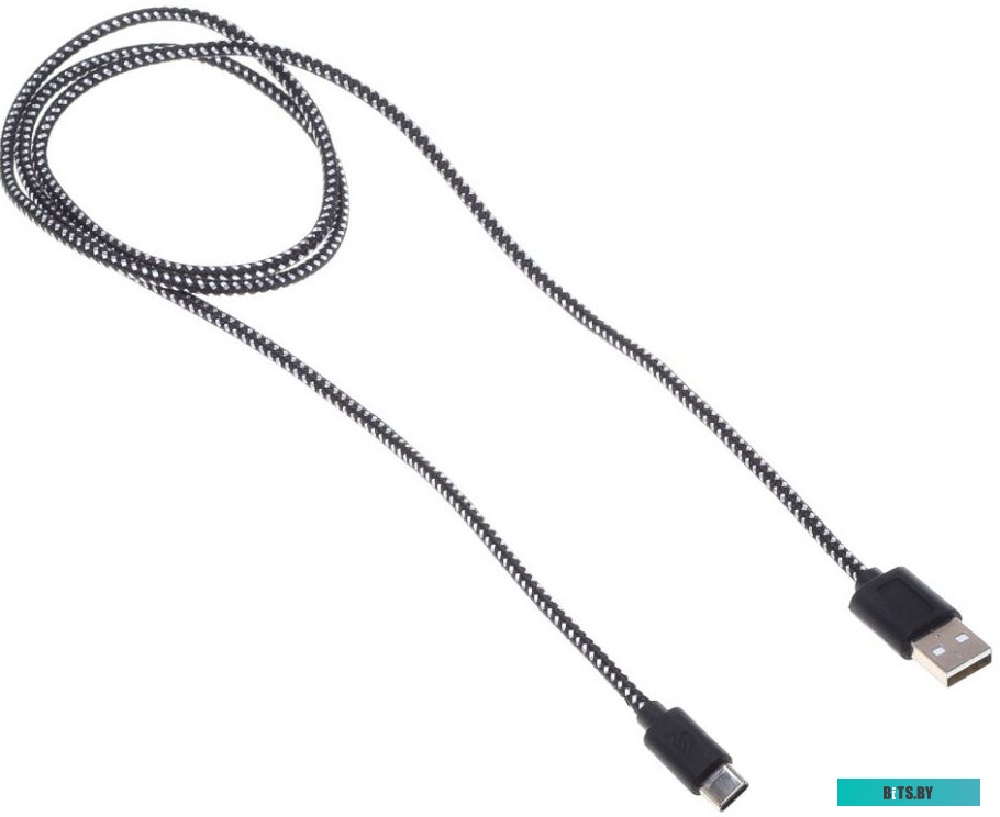Кабель Buro USB Am Usb Type-C 1м (черный) <488066>