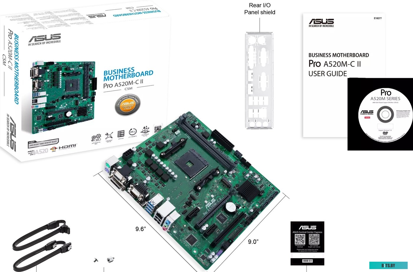 Материнская плата ASUS PRO A520M-C II/CSM