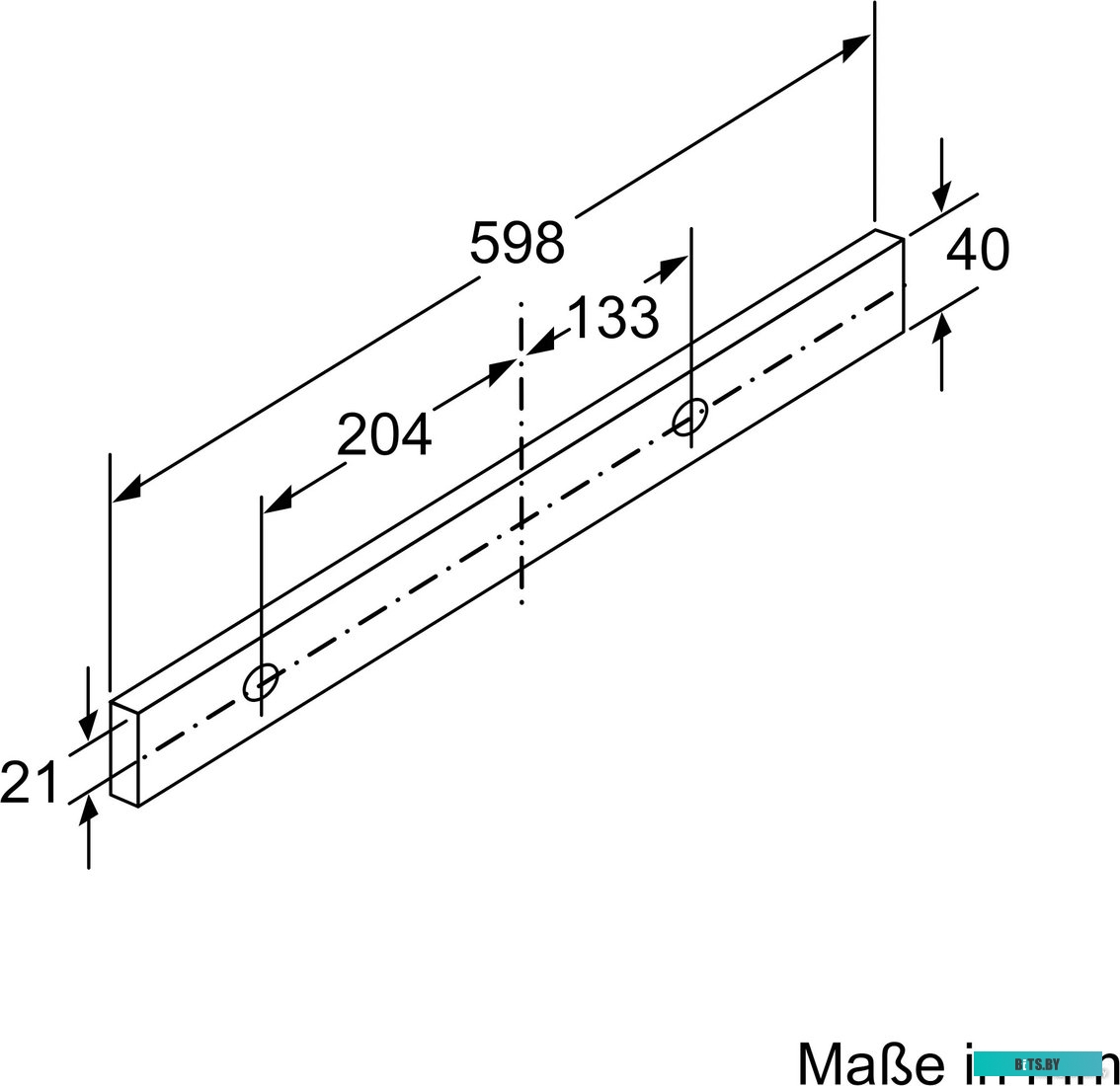 DFL064A52 Вытяжка встраиваемая DFL064A52 BOSCH