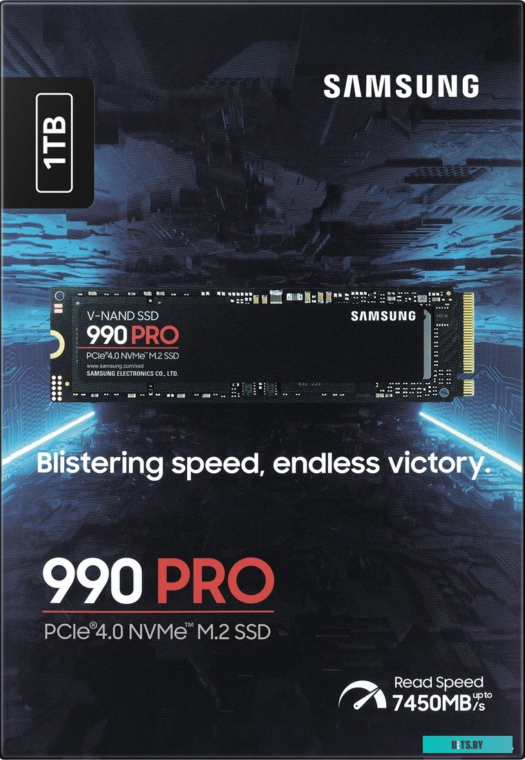 SSD Накопитель Samsung 990 Pro 1TB MZ-V9P1T0BW