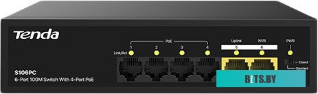 Коммутатор TENDA S106PC 6PORT 100M