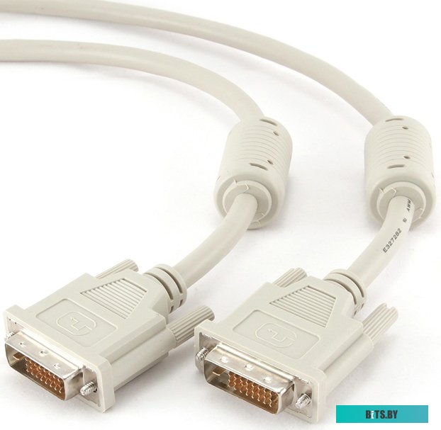 Кабель Gembird CC-DVI2-10 (белый) <CC-DVI2-10 White>
