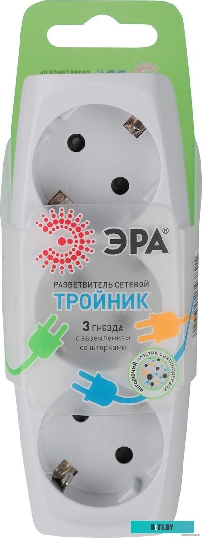 Сетевой фильтр (удлинитель) Эра SP-3e-W <C0045529>