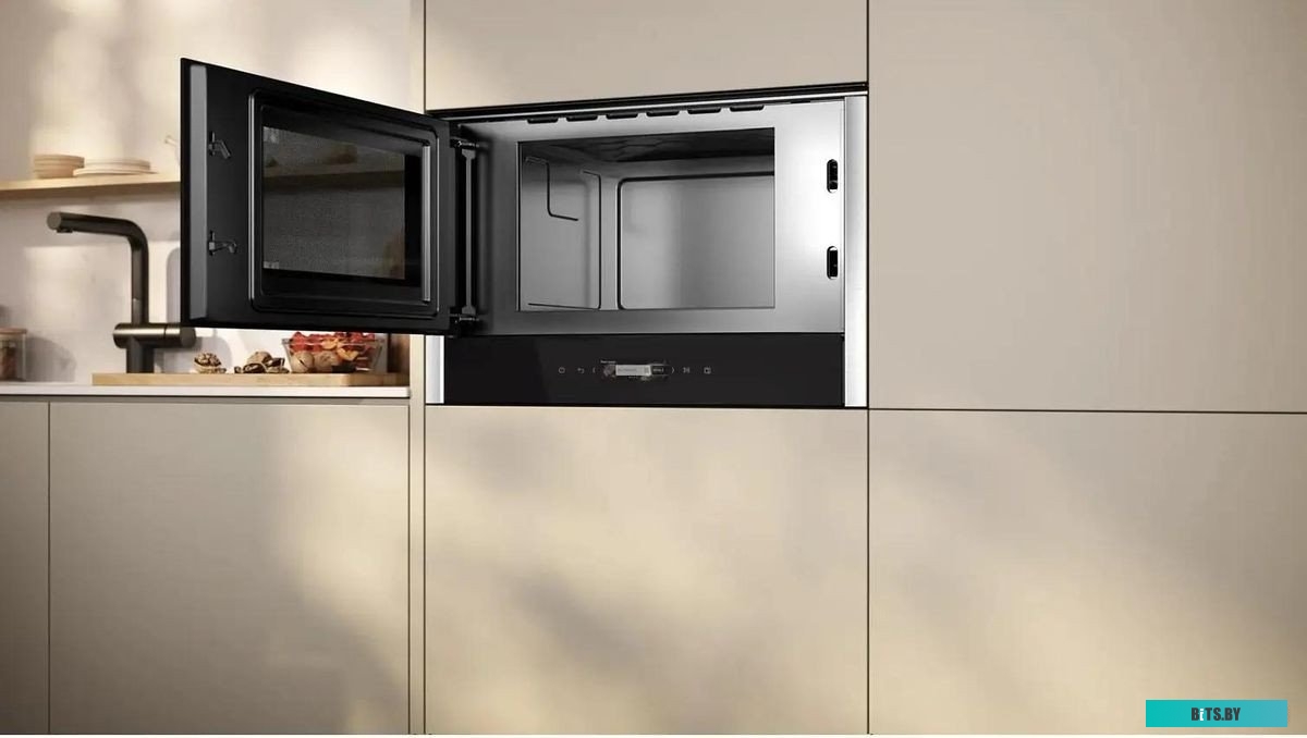 NR4WR21N1 Микроволновая печь Neff NR4WR21N1 21л. 900Вт черный/нержавеющая сталь (встраиваемая)