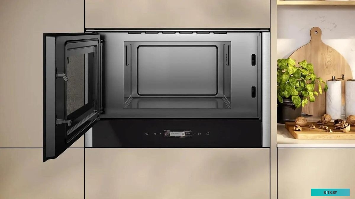 NR4WR21N1 Микроволновая печь Neff NR4WR21N1 21л. 900Вт черный/нержавеющая сталь (встраиваемая)