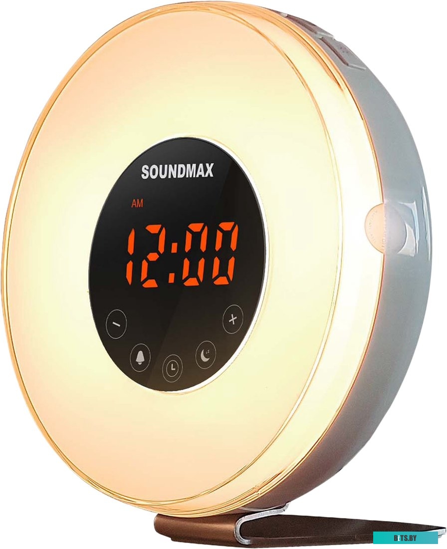 SM-1596 Радиочасы Soundmax SM-1596 (белый) Тип дисплея светодиодный / Высота символов 0,8' (2 см) / Индикация дисплея янтарная / Режимы яркости диспле