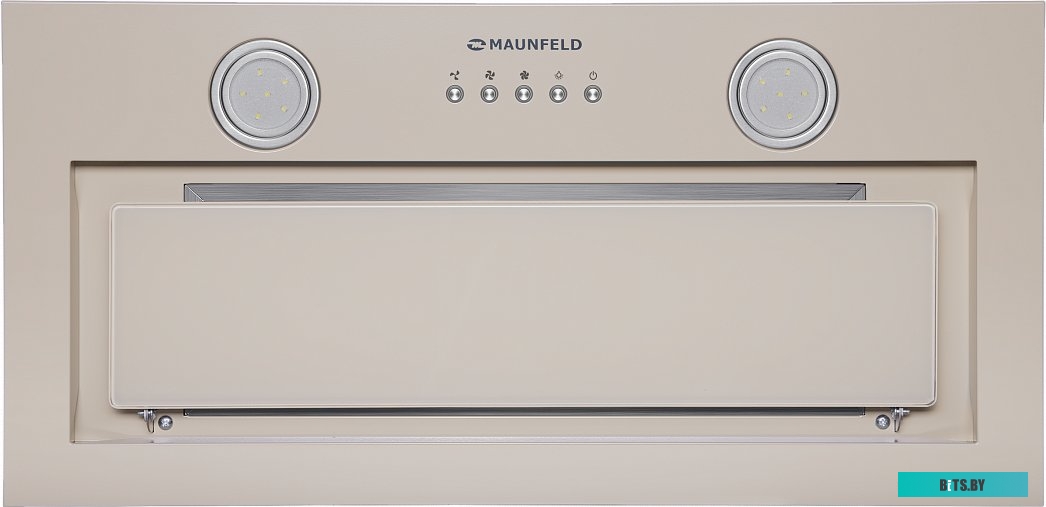 КА-00014013 Встраиваемая вытяжка MAUNFELD Crosby Power 50, управление кнопочное, нержавеющая сталь [ка-00014013]