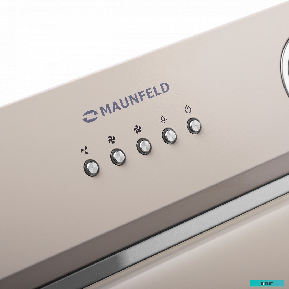 КА-00014013 Встраиваемая вытяжка MAUNFELD Crosby Power 50, управление кнопочное, нержавеющая сталь [ка-00014013]
